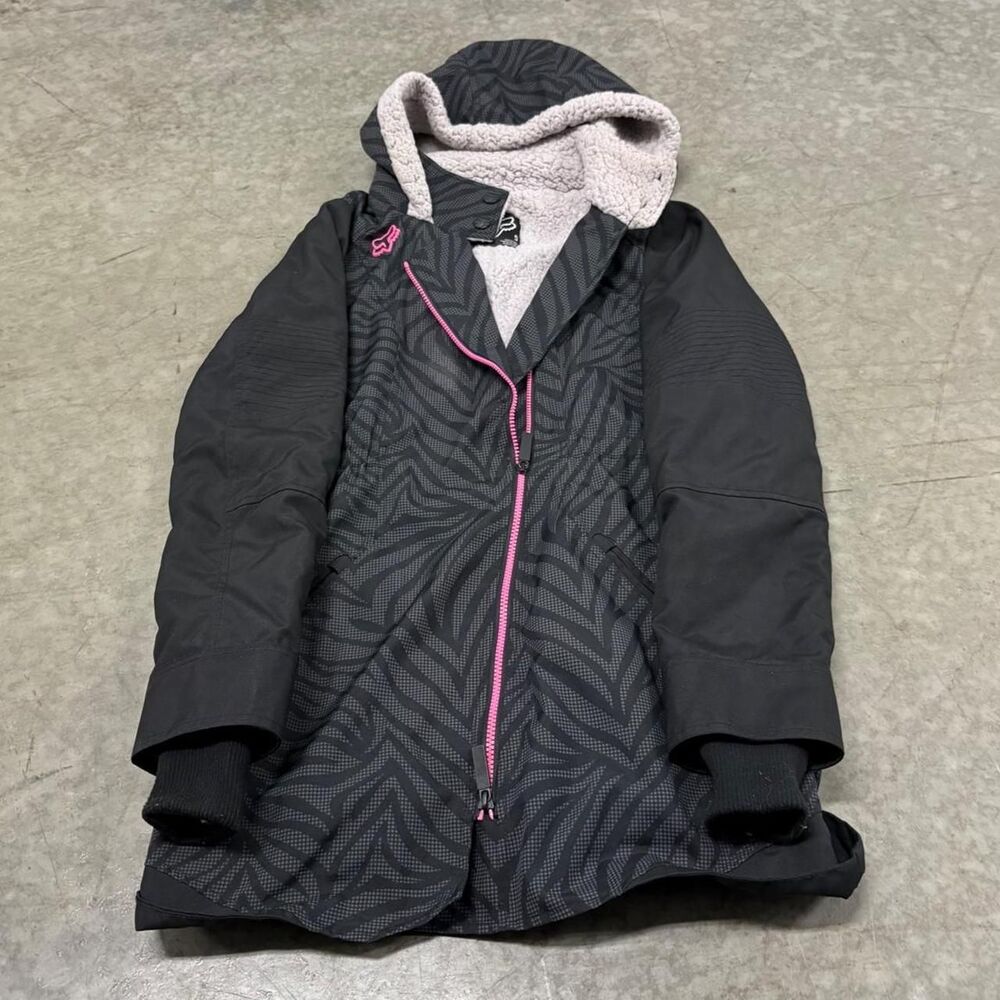 Fox-racing Women's Black and Grey Jacket